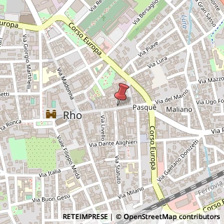 Mappa Via Giacomo Matteotti, 67, 20017 Rho, Milano (Lombardia)