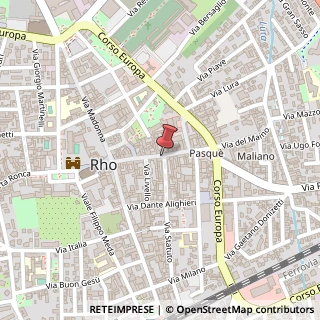 Mappa Via Giacomo Matteotti, 62, 20017 Rho, Milano (Lombardia)