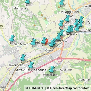 Mappa Via Giuseppe Verdi, 36051 Creazzo VI, Italia (2.4115)