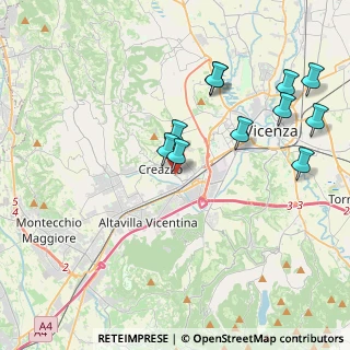 Mappa Via Giuseppe Verdi, 36051 Creazzo VI, Italia (4.15)