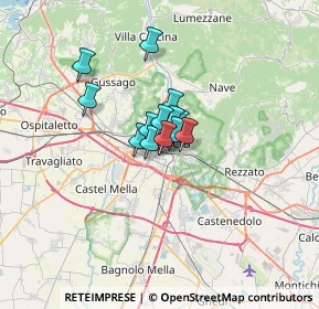 Mappa Via Privata de Vitalis, 25100 Brescia BS, Italia (3.39154)