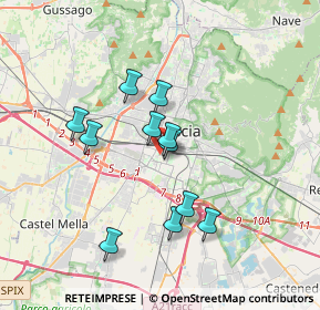 Mappa Via Privata de Vitalis, 25100 Brescia BS, Italia (2.96)