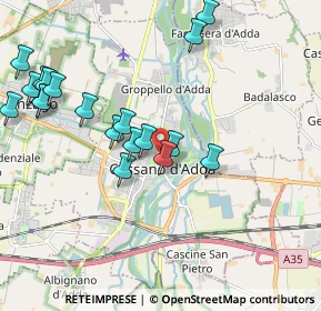 Mappa Via Ugo Foscolo, 20062 Cassano d'Adda MI, Italia (2.273)