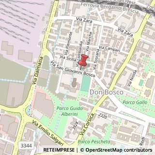 Mappa Piazzale Papa Giovanni XXIII, 11, 25125 Brescia BS, Italia, 25125 Brescia, Brescia (Lombardia)