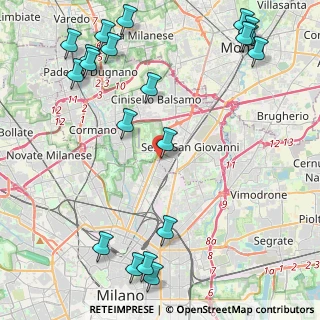 Mappa Centro commerciale Sarca a, 20099 Sesto San Giovanni MI, Italia (5.926)