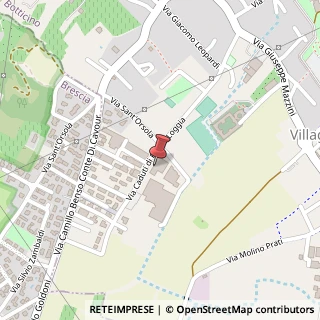 Mappa Via Caduti Piazza Loggia, 31F, 25082 Botticino, Brescia (Lombardia)