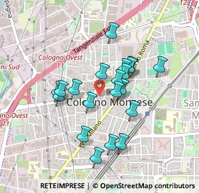 Mappa Via Indipendenza, 20093 Cologno Monzese MI, Italia (0.3705)