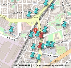 Mappa Via Renzo del Riccio, 20099 Sesto San Giovanni MI, Italia (0.241)