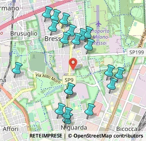 Mappa Via Adda, 20091 Bresso MI, Italia (1.0615)