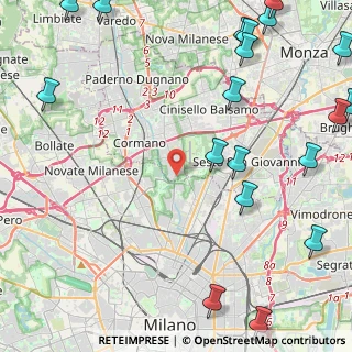 Mappa Via Adda, 20091 Bresso MI, Italia (6.82105)