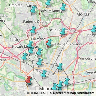 Mappa Via Adda, 20091 Bresso MI, Italia (5.5975)