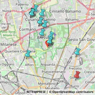 Mappa Via Adda, 20091 Bresso MI, Italia (2.11067)