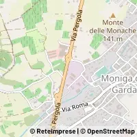 Mapa Moniga del Garda