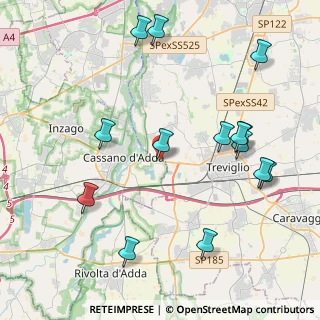 Mappa Via Enrico Fermi, 24045 Fara Gera d'Adda BG, Italia (4.72714)