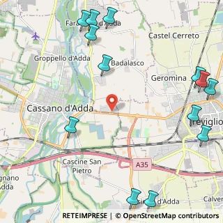 Mappa Via Enrico Fermi, 24045 Fara Gera d'Adda BG, Italia (3.13538)
