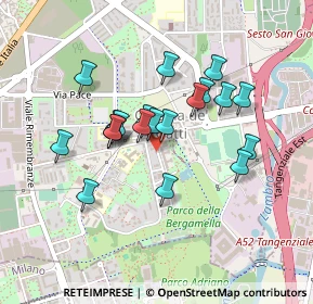 Mappa Via Gaetano Lovati, 20099 Sesto San Giovanni MI, Italia (0.366)