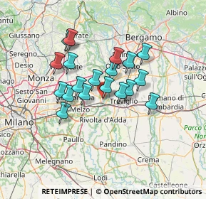 Mappa Viale Europa, 20062 Cassano d'Adda MI, Italia (10.67526)