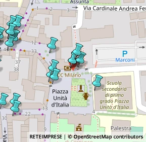 Mappa Piazza Unità d'Italia, 20063 Cernusco sul Naviglio MI, Italia (0.06154)