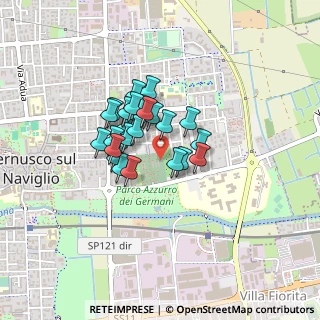 Mappa Via C. B. Cavour, 20063 Cernusco sul Naviglio MI, Italia (0.276)