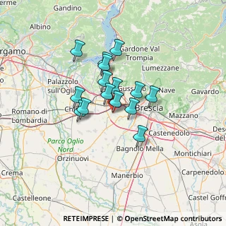 Mappa Via Vittorio Emanuele II, 25039 Travagliato BS, Italia (9.47467)