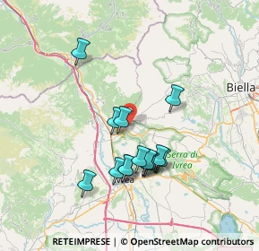 Mappa Regione S. Maria, 10010 Scarmagno TO, Italia (6.345)