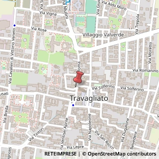 Mappa Via Roma, 21, 25039 Travagliato, Brescia (Lombardia)