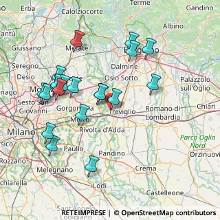 Mappa Via Venezia, 24045 Fara Gera d'Adda BG, Italia (15.966)