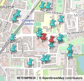 Mappa Via Volta, 20093 Cologno Monzese MI, Italia (0.251)