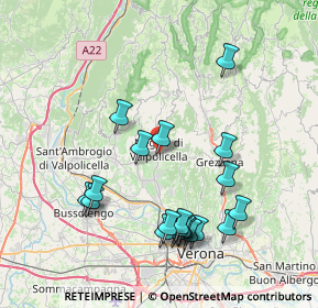 Mappa 37024 Negrar VR, Italia (8.14)