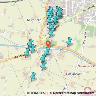 Mappa Via Canalette, 25032 Chiari BS, Italia (0.52593)