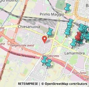 Mappa Via Rovigo, 25125 Brescia BS, Italia (1.37)