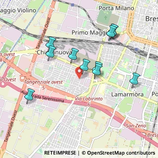 Mappa Via Rovigo, 25125 Brescia BS, Italia (0.96091)