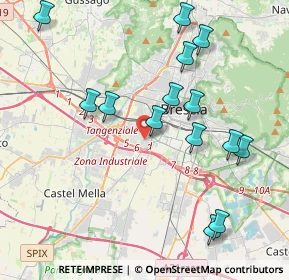 Mappa Via Rovigo, 25125 Brescia BS, Italia (4.235)