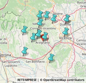 Mappa Piazzale della Vittoria, 36071 Arzignano VI, Italia (12.77286)