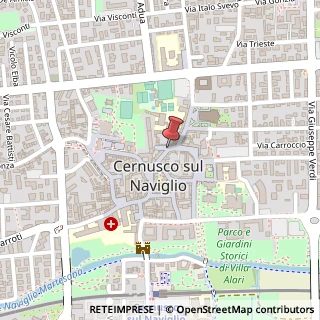 Mappa Via garibaldi giuseppe 13, 20063 Cernusco sul Naviglio, Milano (Lombardia)