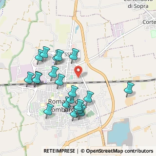 Mappa Via dei Gelsi, 24058 Romano di Lombardia BG, Italia (1.001)