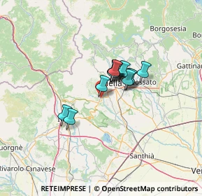 Mappa SP402, 13888 Mongrando BI, Italia (7.85308)