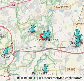 Mappa Via Cristo Risorto, 20062 Cassano d'Adda MI, Italia (5.85167)