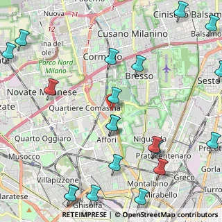 Mappa Via Sant'Arnaldo, 20161 Milano MI, Italia (3.017)