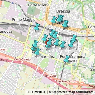 Mappa Via Cipro, 25124 Brescia BS, Italia (0.751)