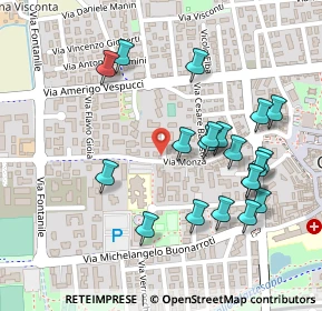 Mappa Via Monza, 20063 Cernusco sul Naviglio MI, Italia (0.248)