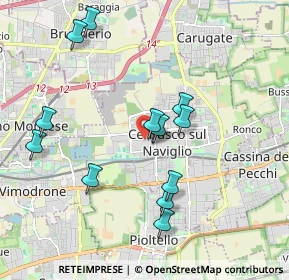 Mappa Via Monza, 20063 Cernusco sul Naviglio MI, Italia (1.79769)