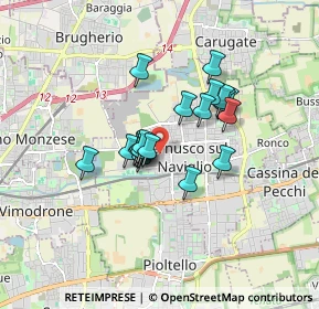 Mappa Via Monza, 20063 Cernusco sul Naviglio MI, Italia (1.2005)