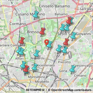 Mappa Via Empoli, 20162 Milano MI, Italia (2.293)