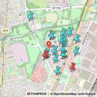 Mappa Via Empoli, 20162 Milano MI, Italia (0.3905)