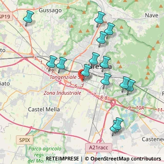 Mappa Via Polesine, 25125 Brescia BS, Italia (4.15143)