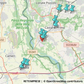 Mappa Via Riboni Monsignor Edoardo, 20029 Turbigo MI, Italia (4.79182)