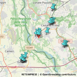 Mappa Via Riboni Monsignor Edoardo, 20029 Turbigo MI, Italia (4.8055)