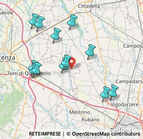 Mappa SP 24 Torrerossa km 1+500 L.S., 36043 Camisano Vicentino VI, Italia (7.7775)