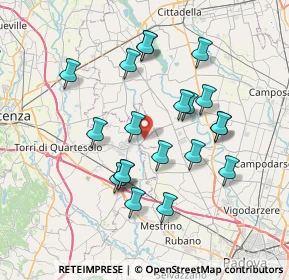 Mappa SP 24 Torrerossa km 1+500 L.S., 36043 Camisano Vicentino VI, Italia (6.846)